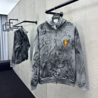 Balenciaga Graffiti THRASHED Runway Hoodie - PerfectKickZ