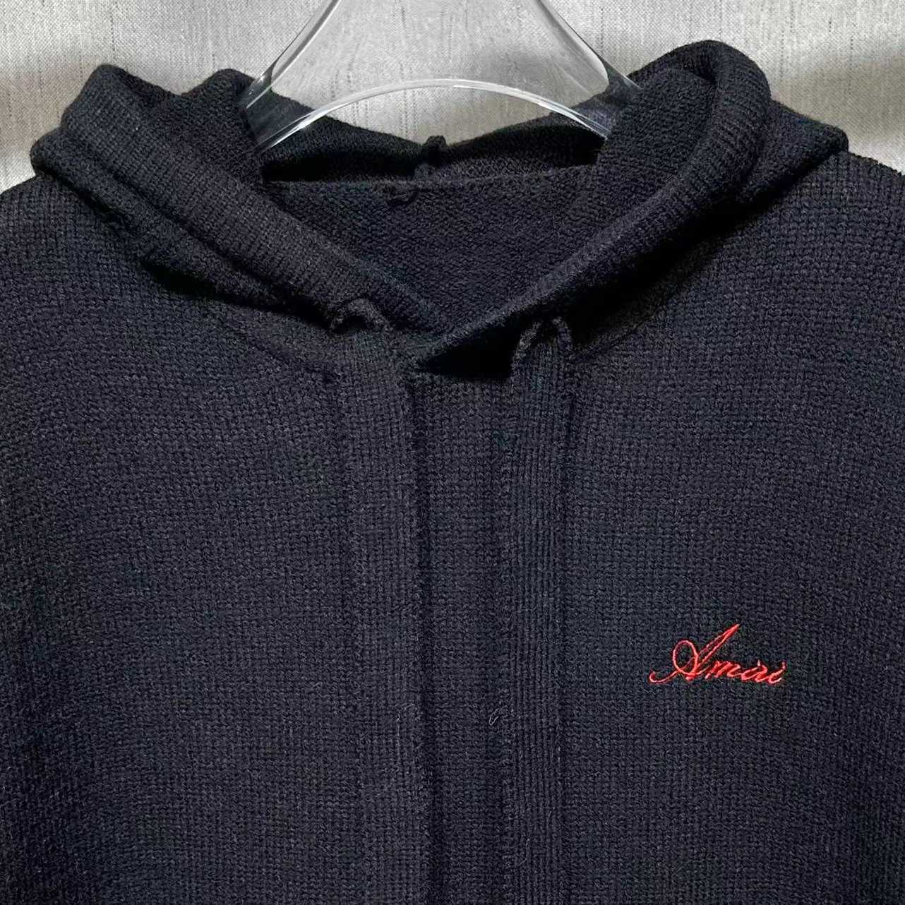 Amiri Bones Hoodie With Embroidered Logo - PerfectKickZ