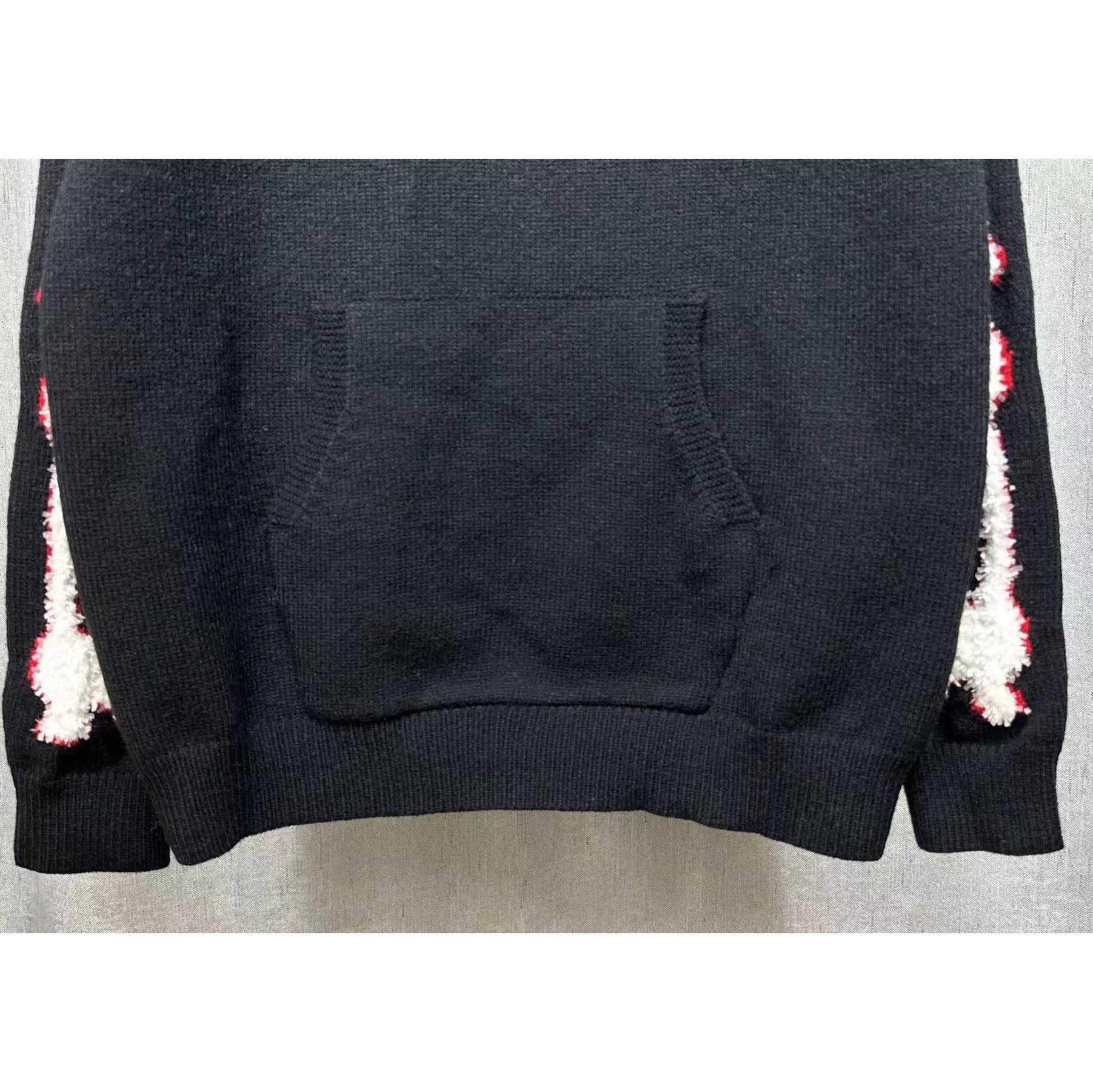 Amiri Bones Hoodie With Embroidered Logo - PerfectKickZ