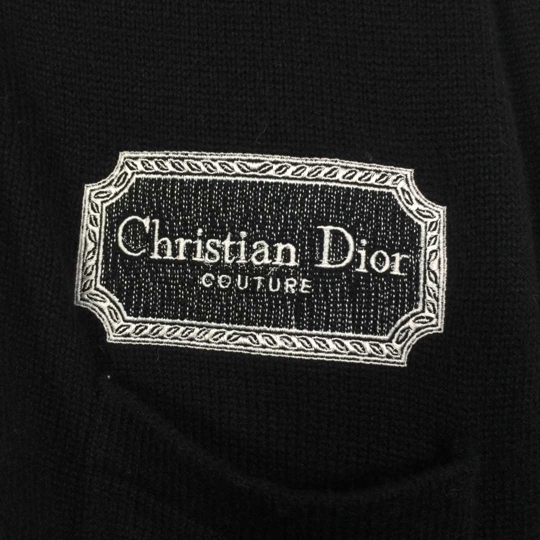 Dior Embroidered Logo Cashmere Cardigan - PerfectKickZ