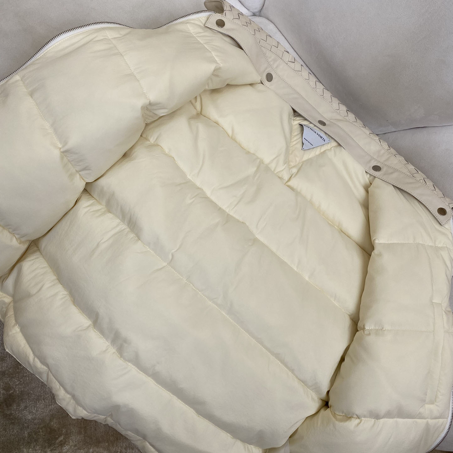 Bottega Veneta Tech Nylon Puffer Jacket - PerfectKickZ