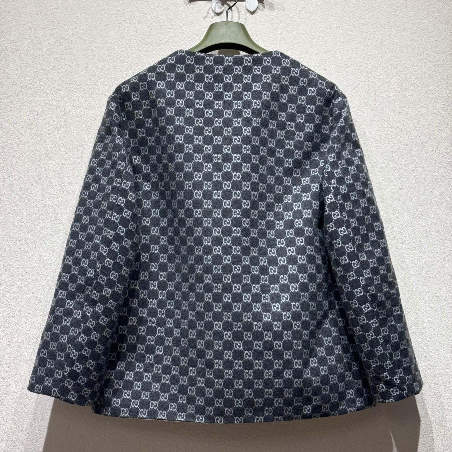 Gucci GG Bouclé Jacket - PerfectKickZ