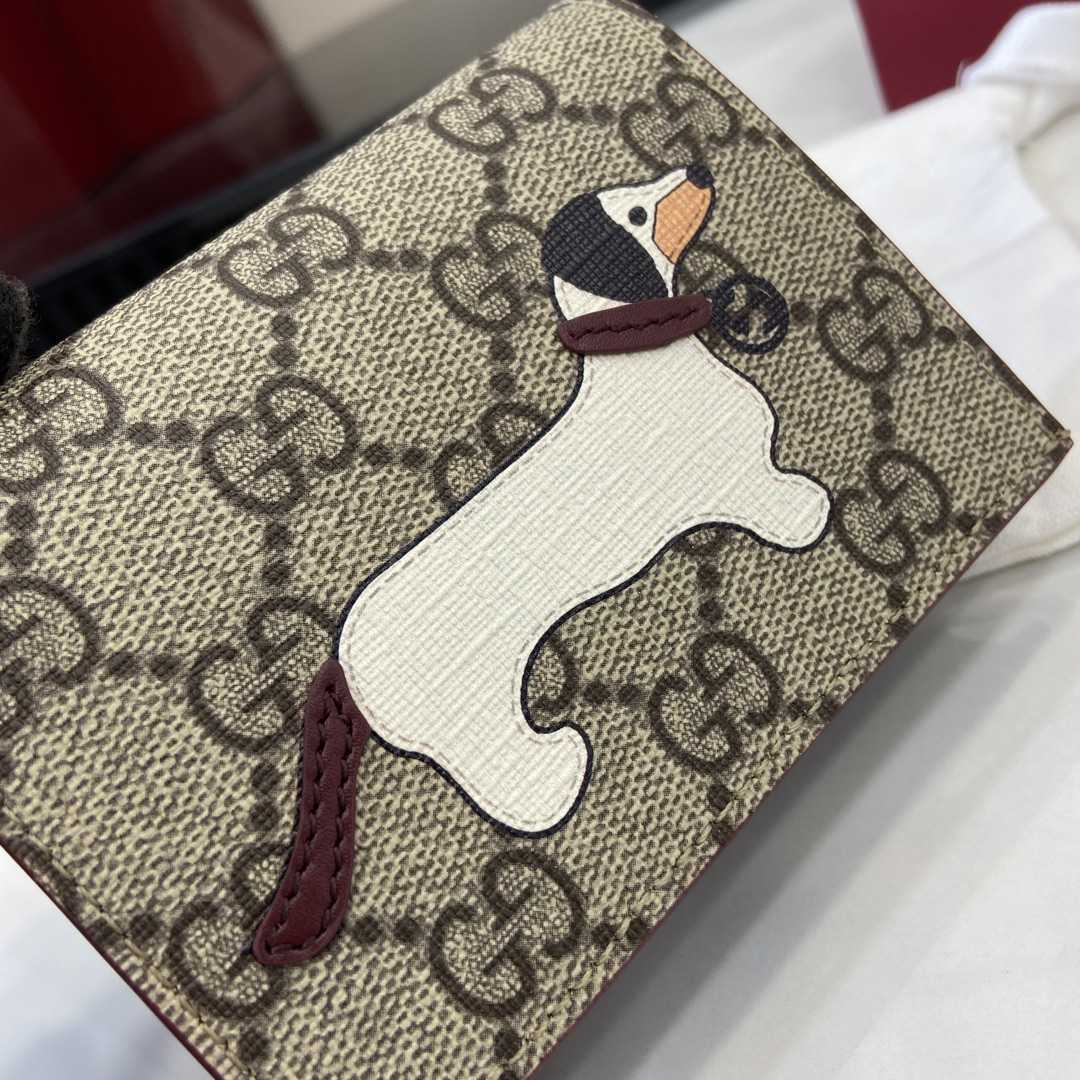 Gucci GG Mini Wallet With Dog Detail - PerfectKickZ