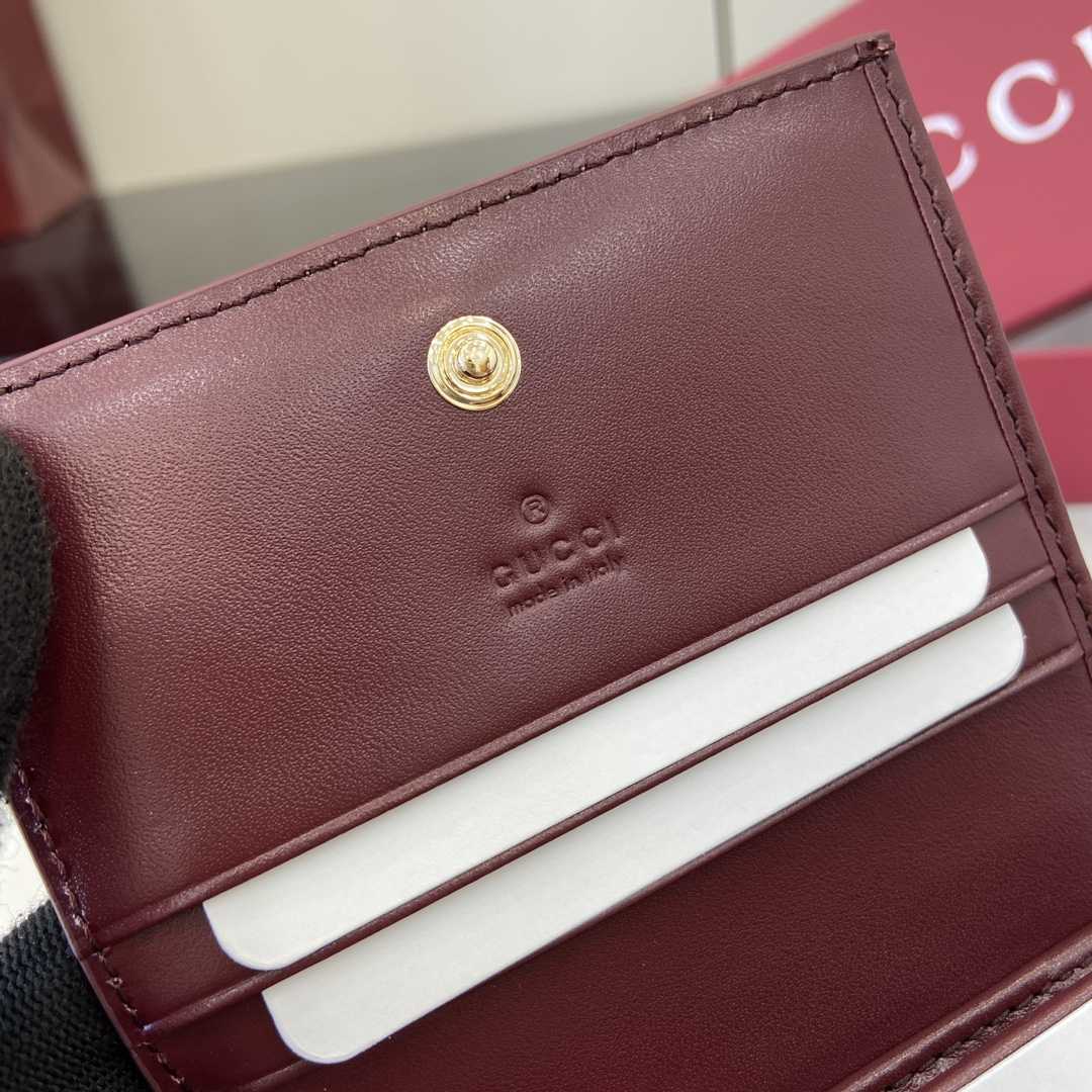 Gucci GG Mini Wallet With Dog Detail - PerfectKickZ