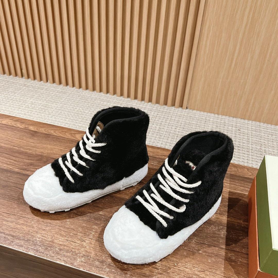 Marni Teddy Tennis High Sneaker - PerfectKickZ