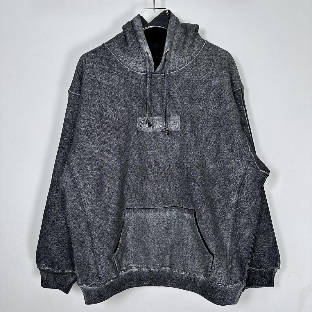 Supreme x MM6 Maison Margiela Foil Box Logo Hoodie - PerfectKickZ