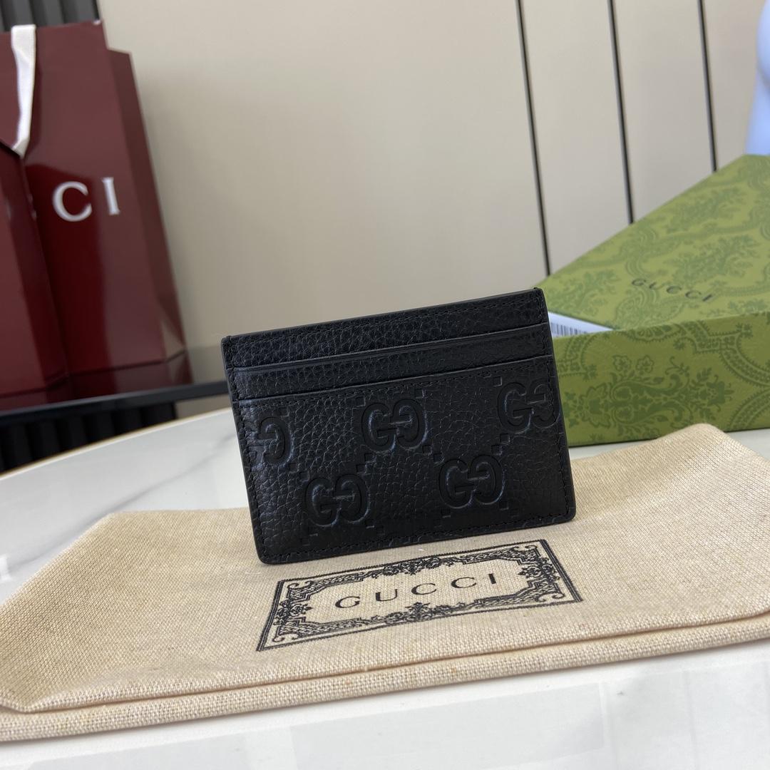 Gucci GG Emblem Card Case  - PerfectKickZ