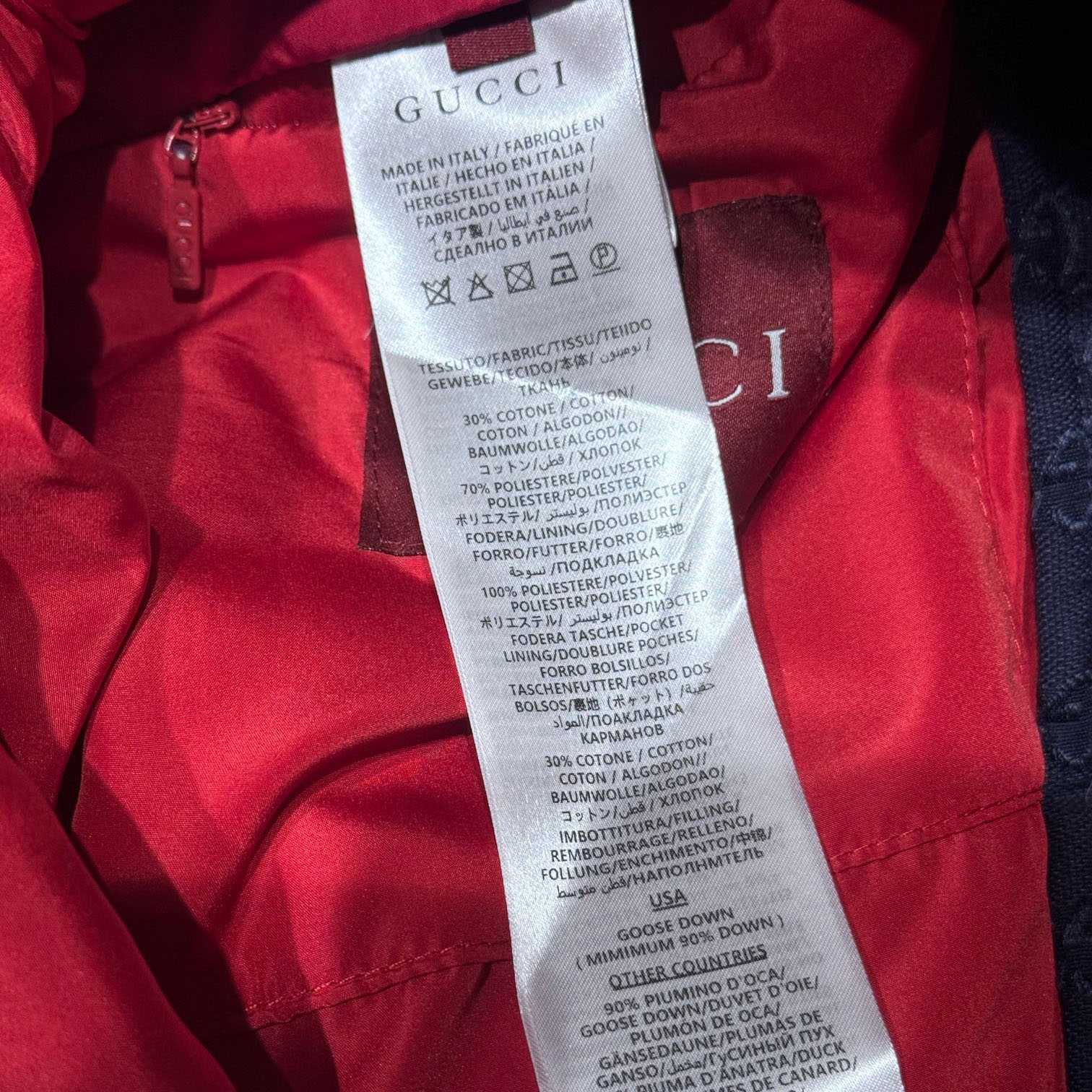 Gucci Gg Canvas Down Jacket - PerfectKickZ
