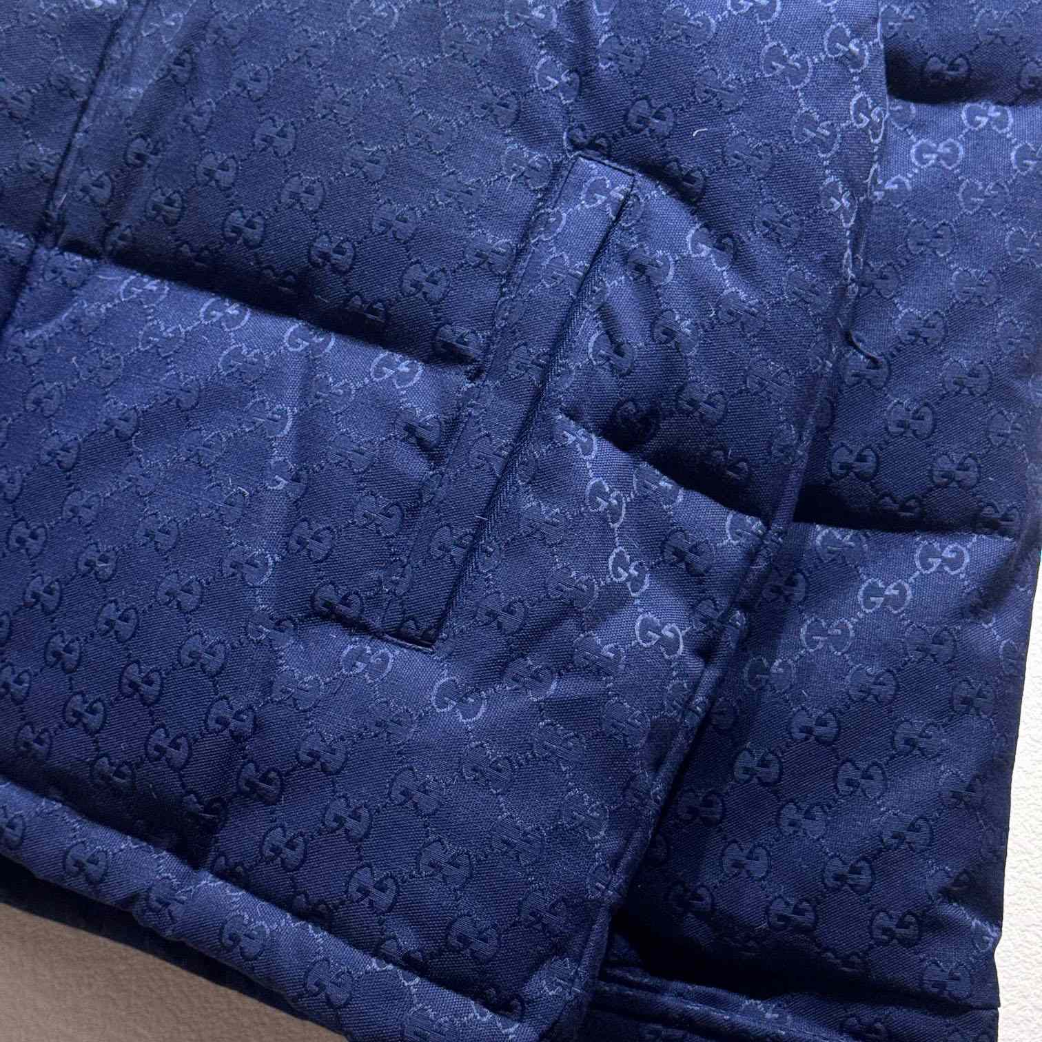 Gucci Gg Canvas Down Jacket - PerfectKickZ