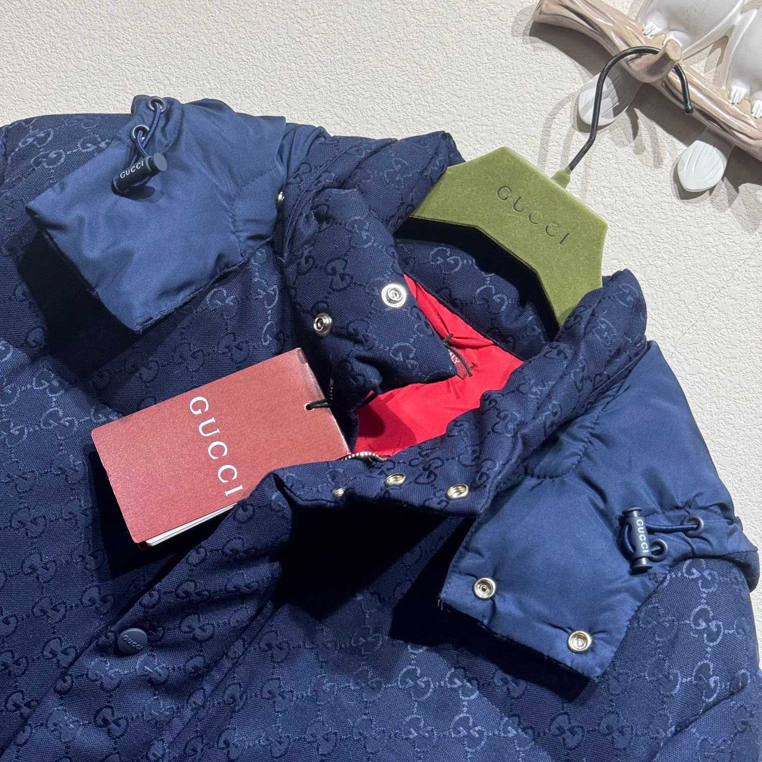Gucci Gg Canvas Down Jacket - PerfectKickZ