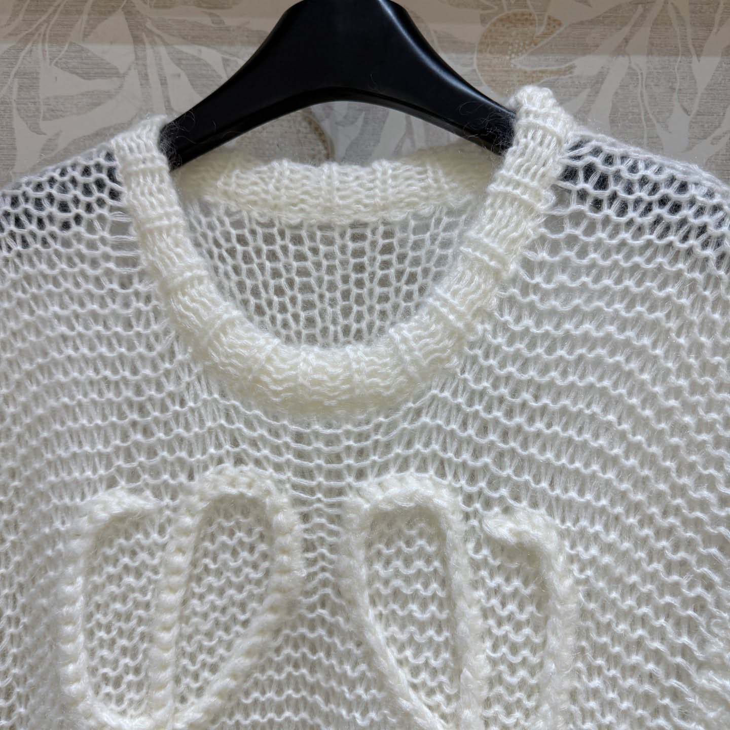 Loewe Open-Knit Mohair-Blend Vest - PerfectKickZ