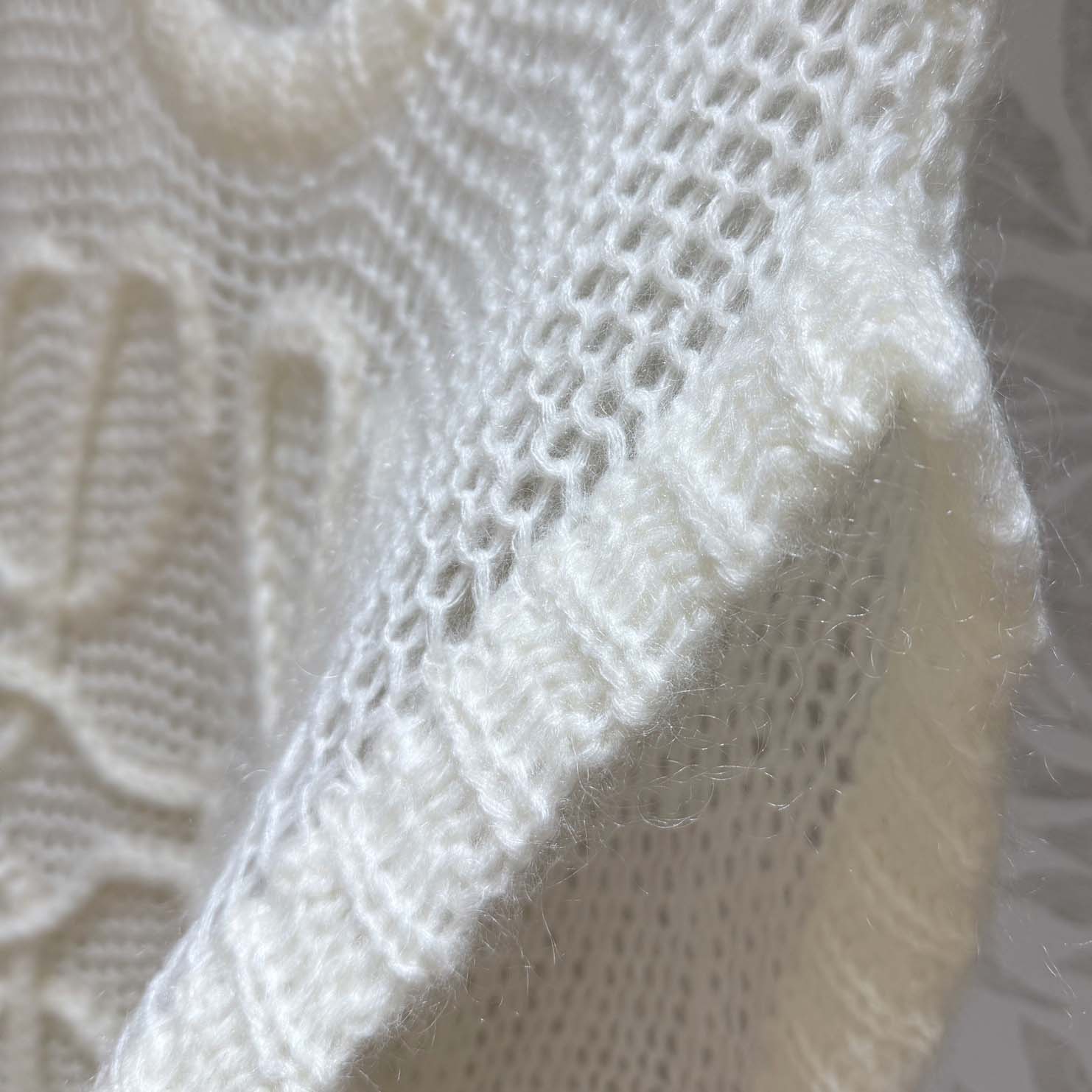 Loewe Open-Knit Mohair-Blend Vest - PerfectKickZ