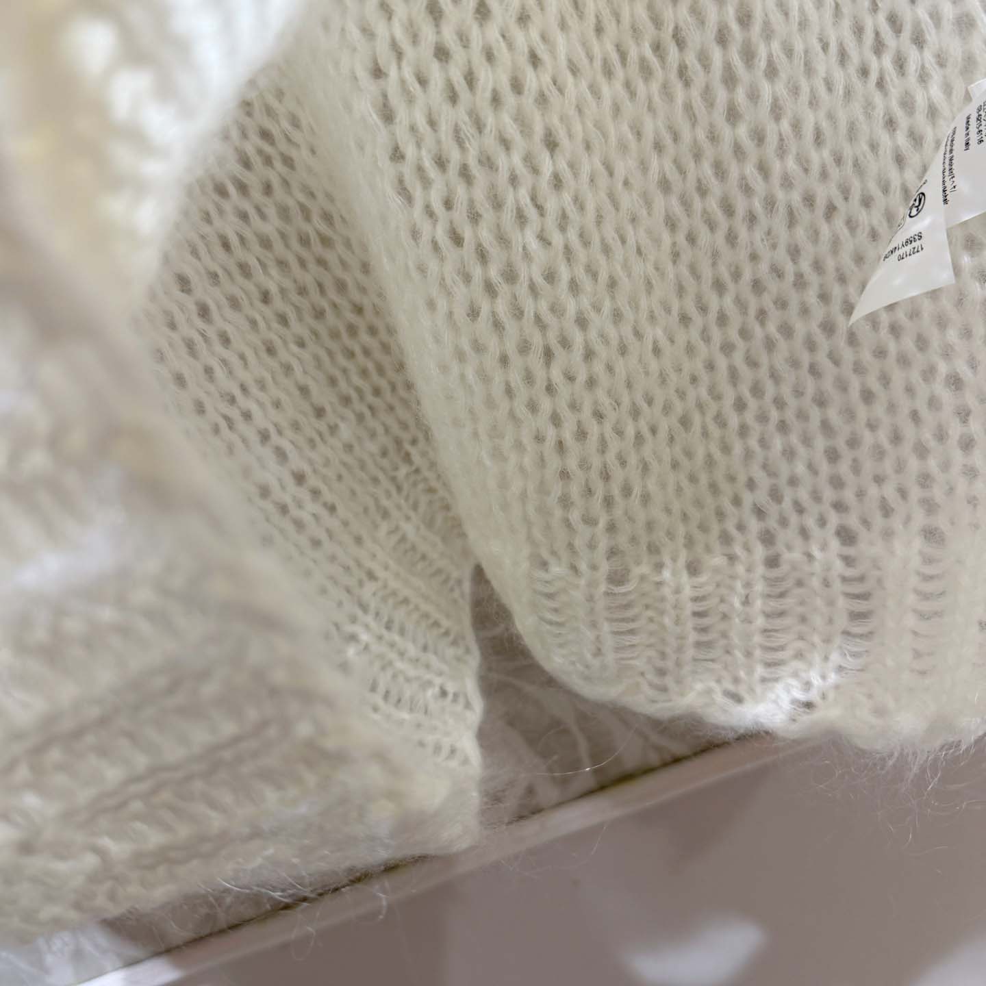 Loewe Open-Knit Mohair-Blend Vest - PerfectKickZ
