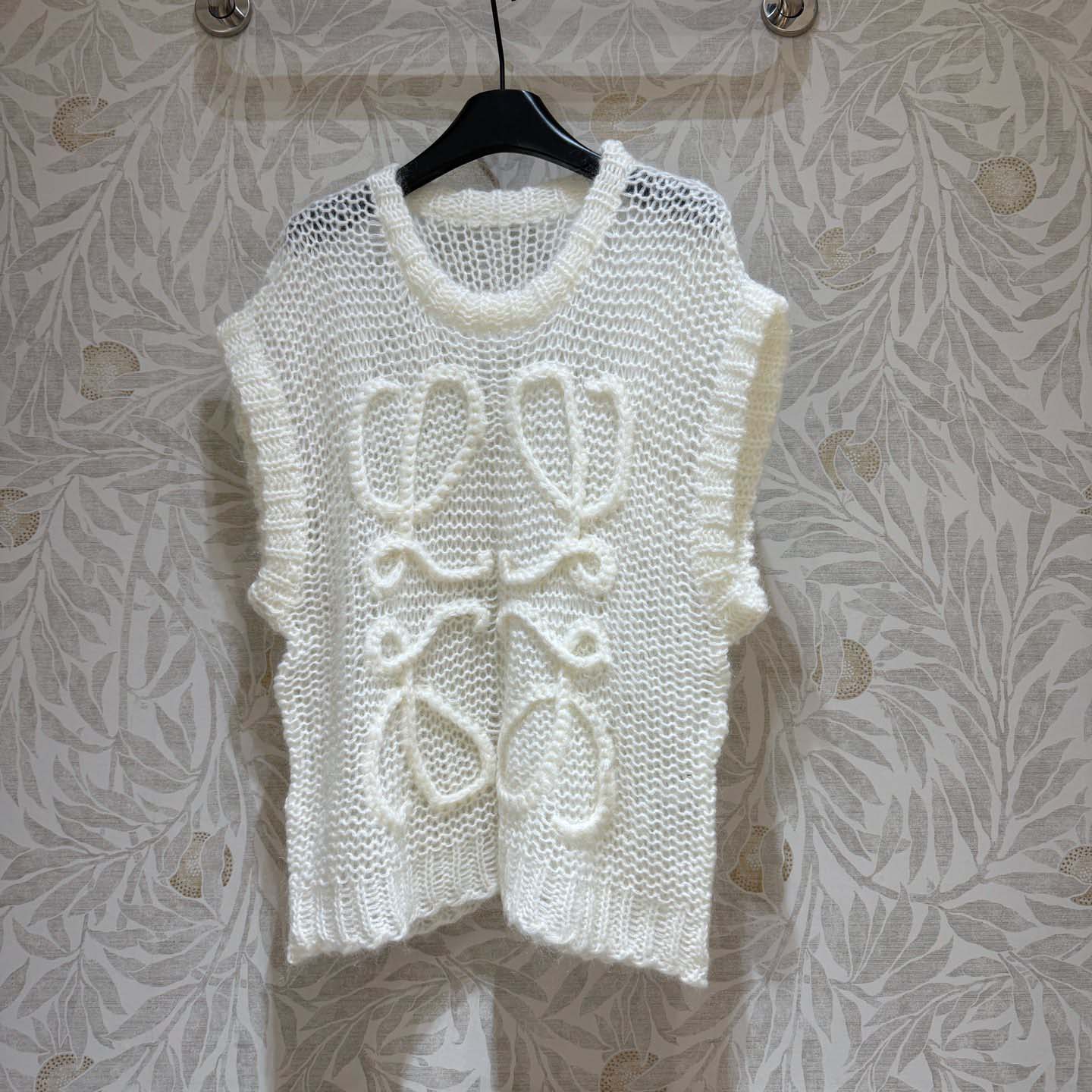 Loewe Open-Knit Mohair-Blend Vest - PerfectKickZ