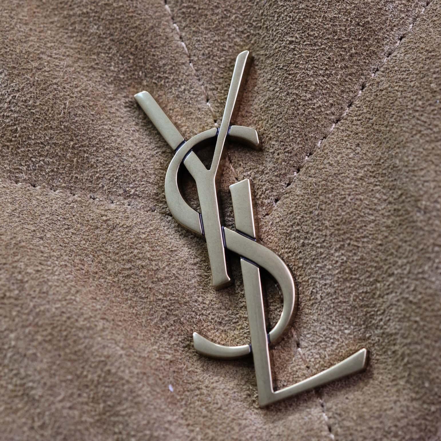 Saint Laurent Toy Puffer In Suede - PerfectKickZ