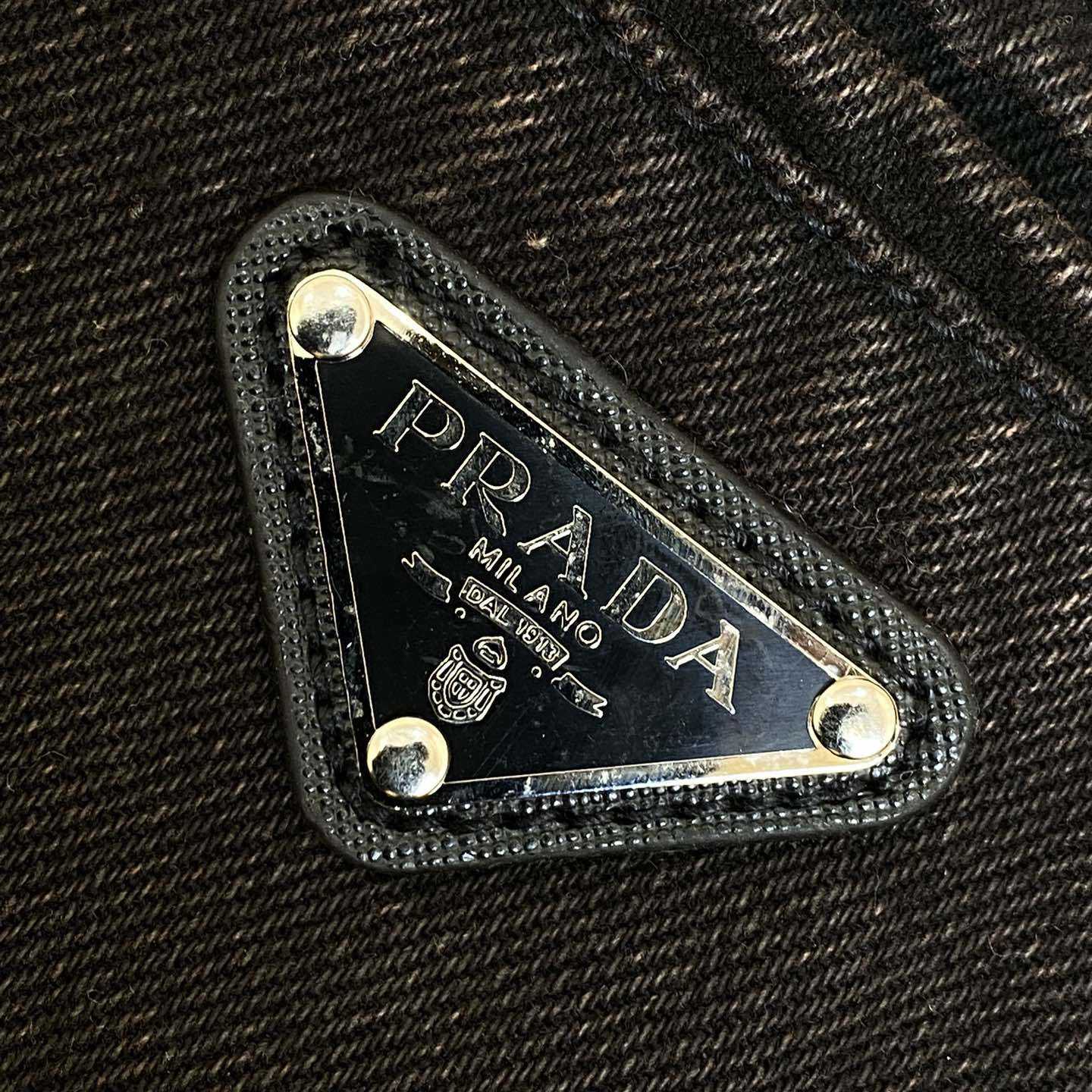 Prada Gewatteerd Denim Bomberjack - PerfectKickZ