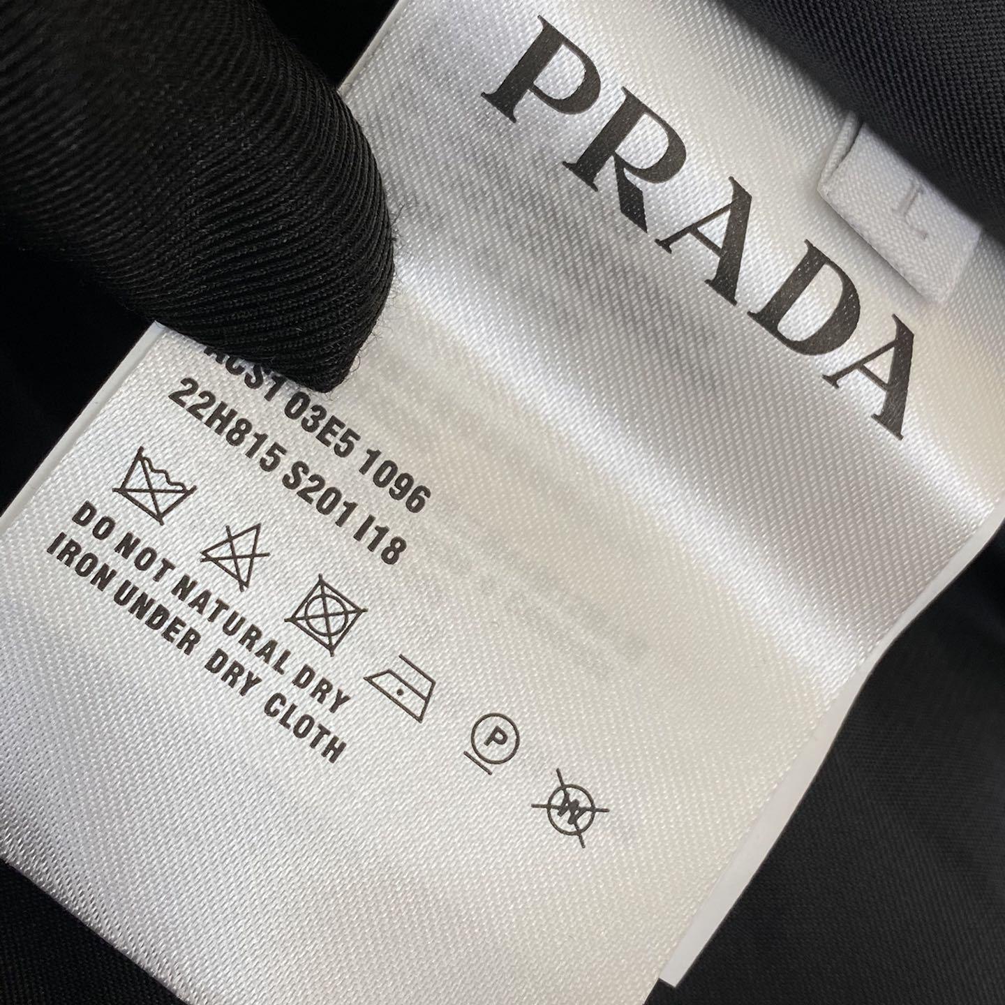 Prada Gewatteerd Denim Bomberjack - PerfectKickZ