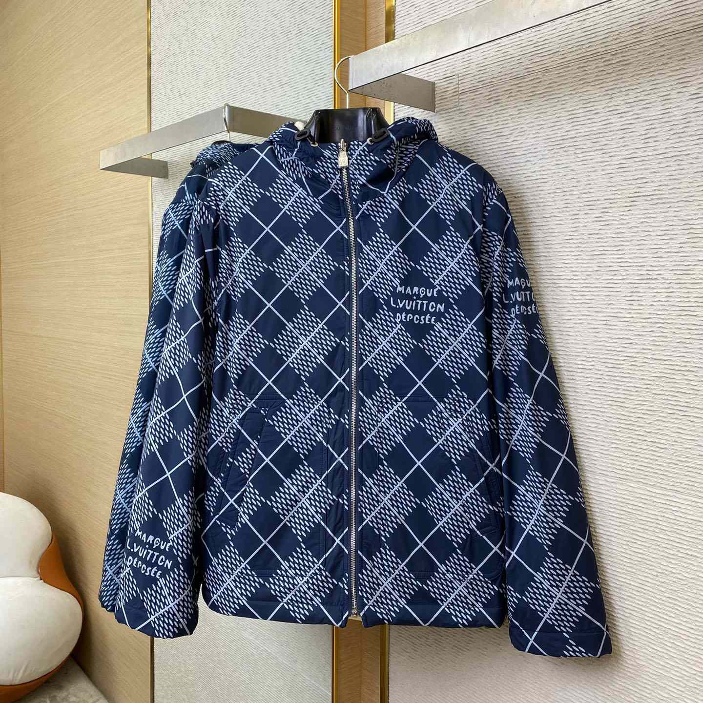 Louis Vuitton Reversible Nylon And Fleece Windbreaker - PerfectKickZ