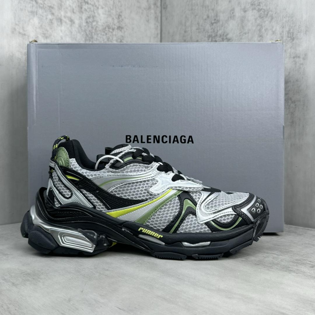 Balenciaga Runner 2.0 Sneaker In Silver - PerfectKickZ