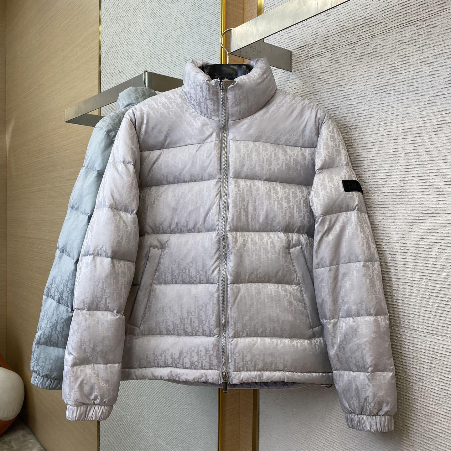 Dior Oblique Down Jacket  - PerfectKickZ
