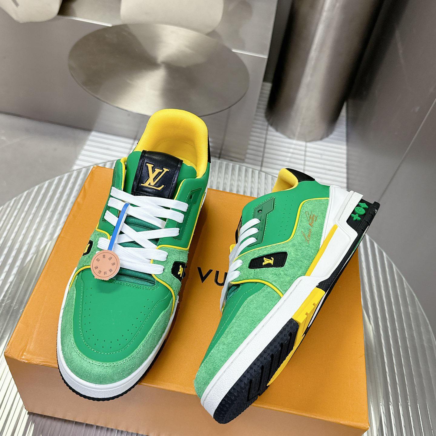 Louis Vuitton LV Trainer Sneaker   - PerfectKickZ
