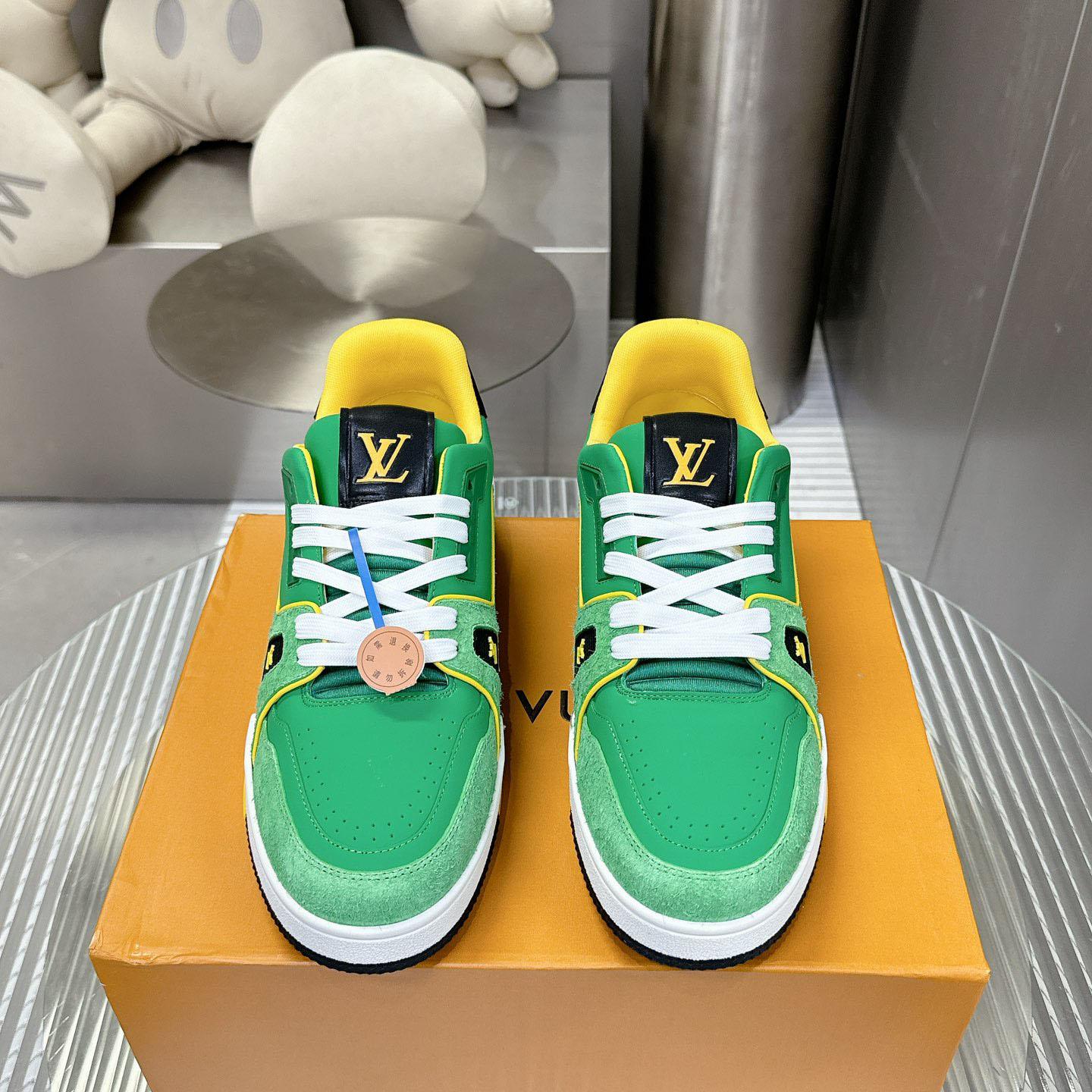 Louis Vuitton LV Trainer Sneaker   - PerfectKickZ