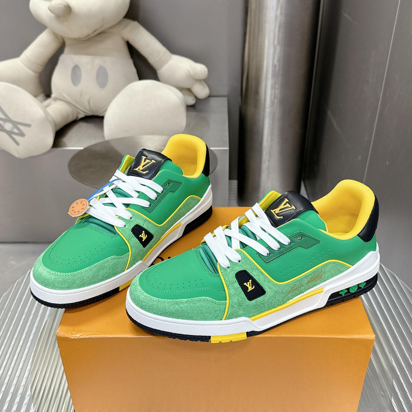 Louis Vuitton LV Trainer Sneaker   - PerfectKickZ