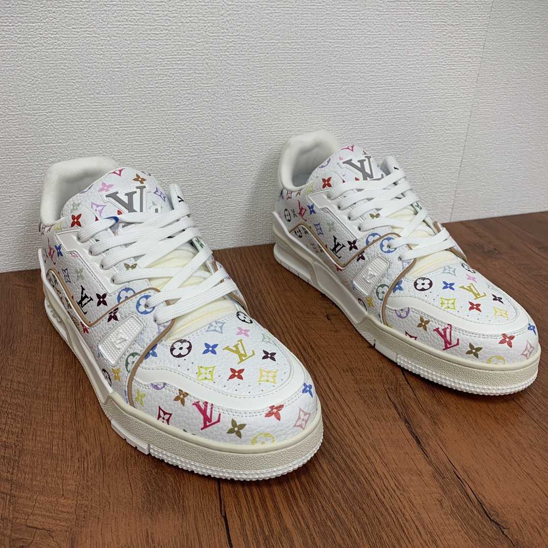 Louis Vuitton LV x TM LV Trainer Sneaker   - PerfectKickZ