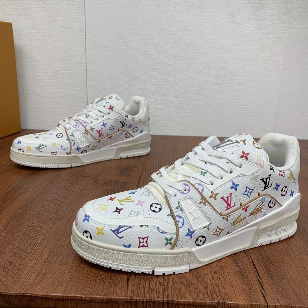 Louis Vuitton LV x TM LV Trainer Sneaker   - PerfectKickZ