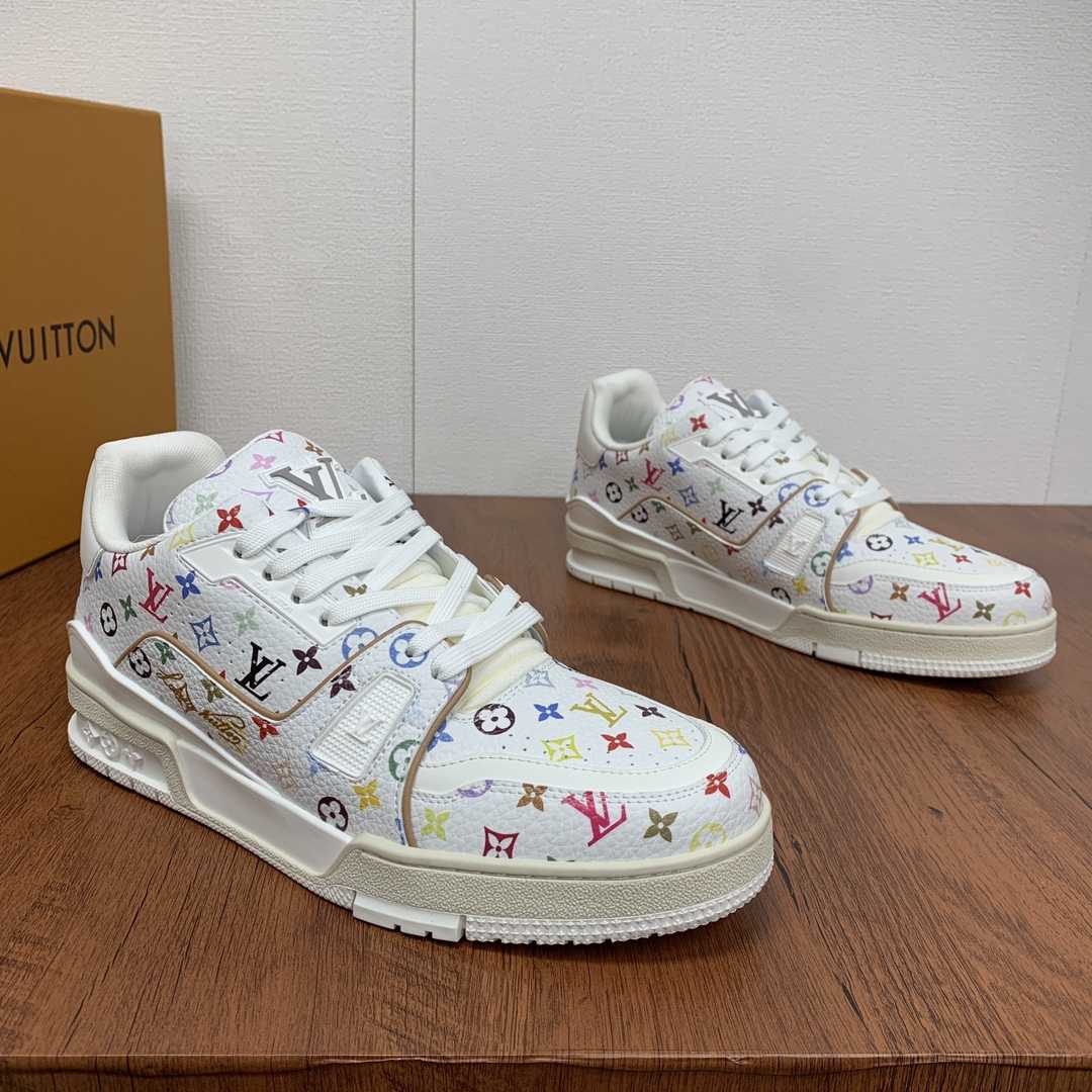 Louis Vuitton LV x TM LV Trainer Sneaker   - PerfectKickZ