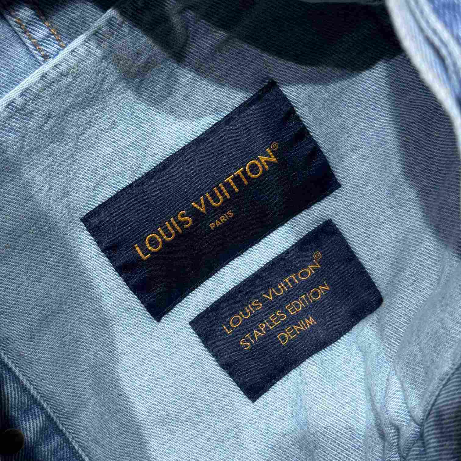 Louis Vuitton Denim Trucker Jacket  1AGINY - PerfectKickZ
