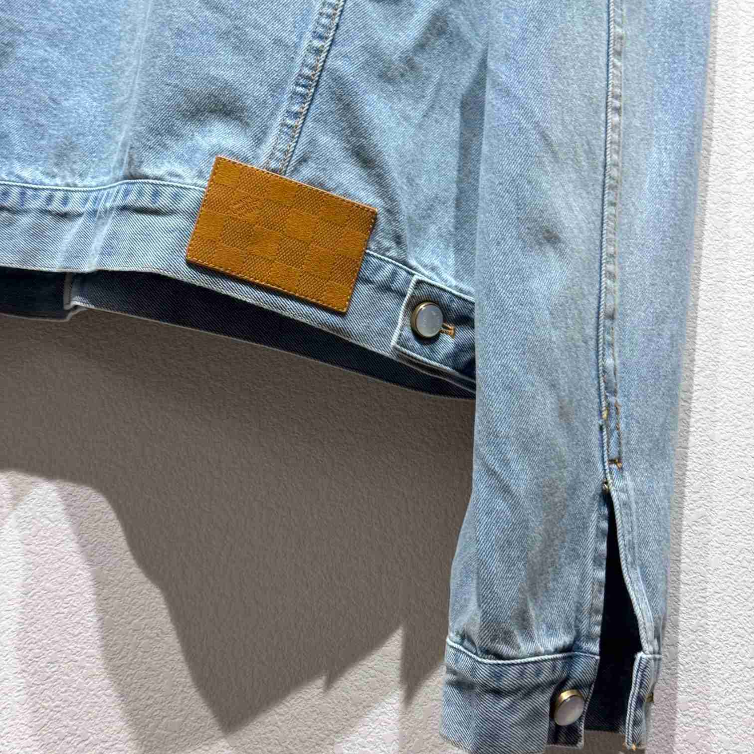 Louis Vuitton Denim Trucker Jacket  1AGINY - PerfectKickZ