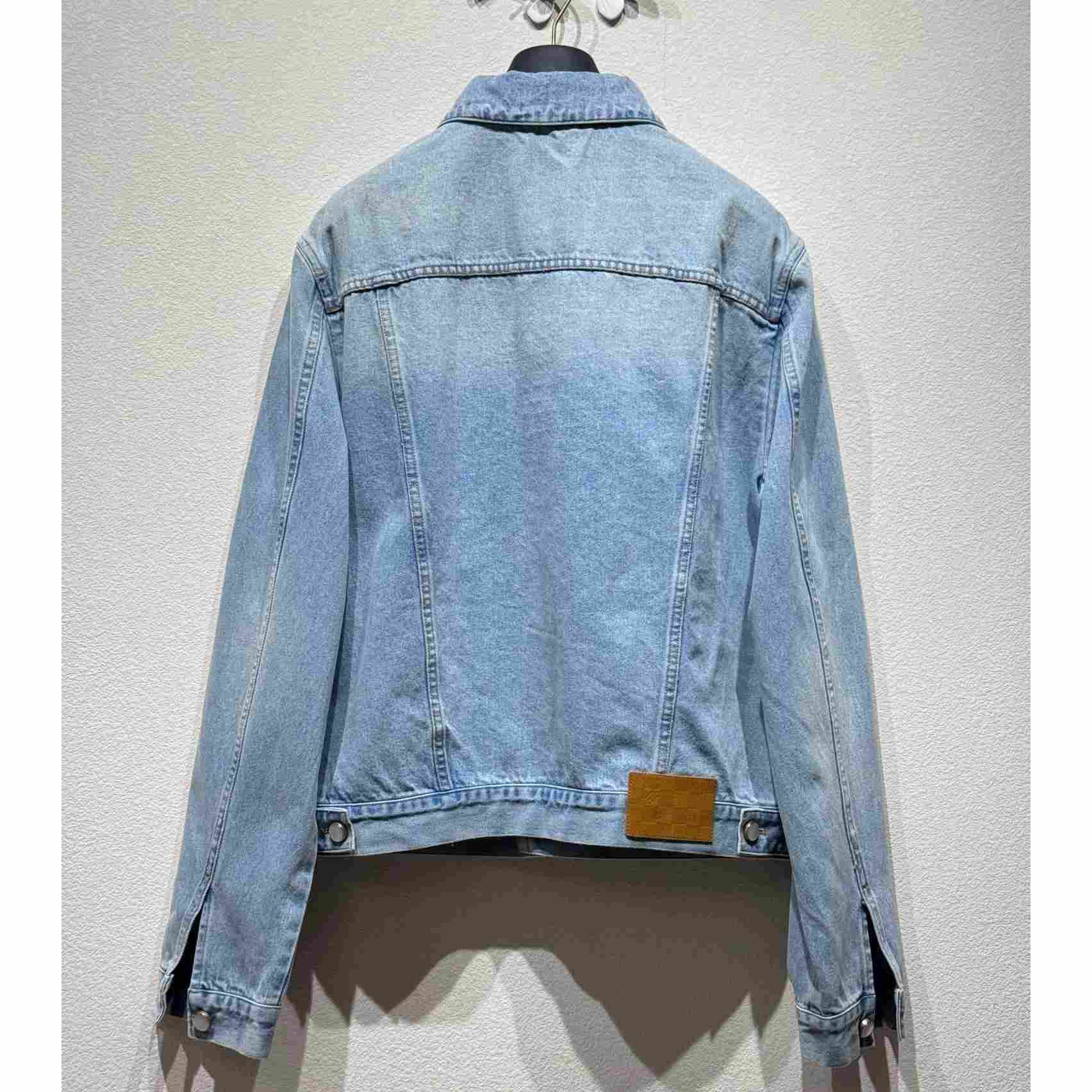 Louis Vuitton Denim Trucker Jacket  1AGINY - PerfectKickZ