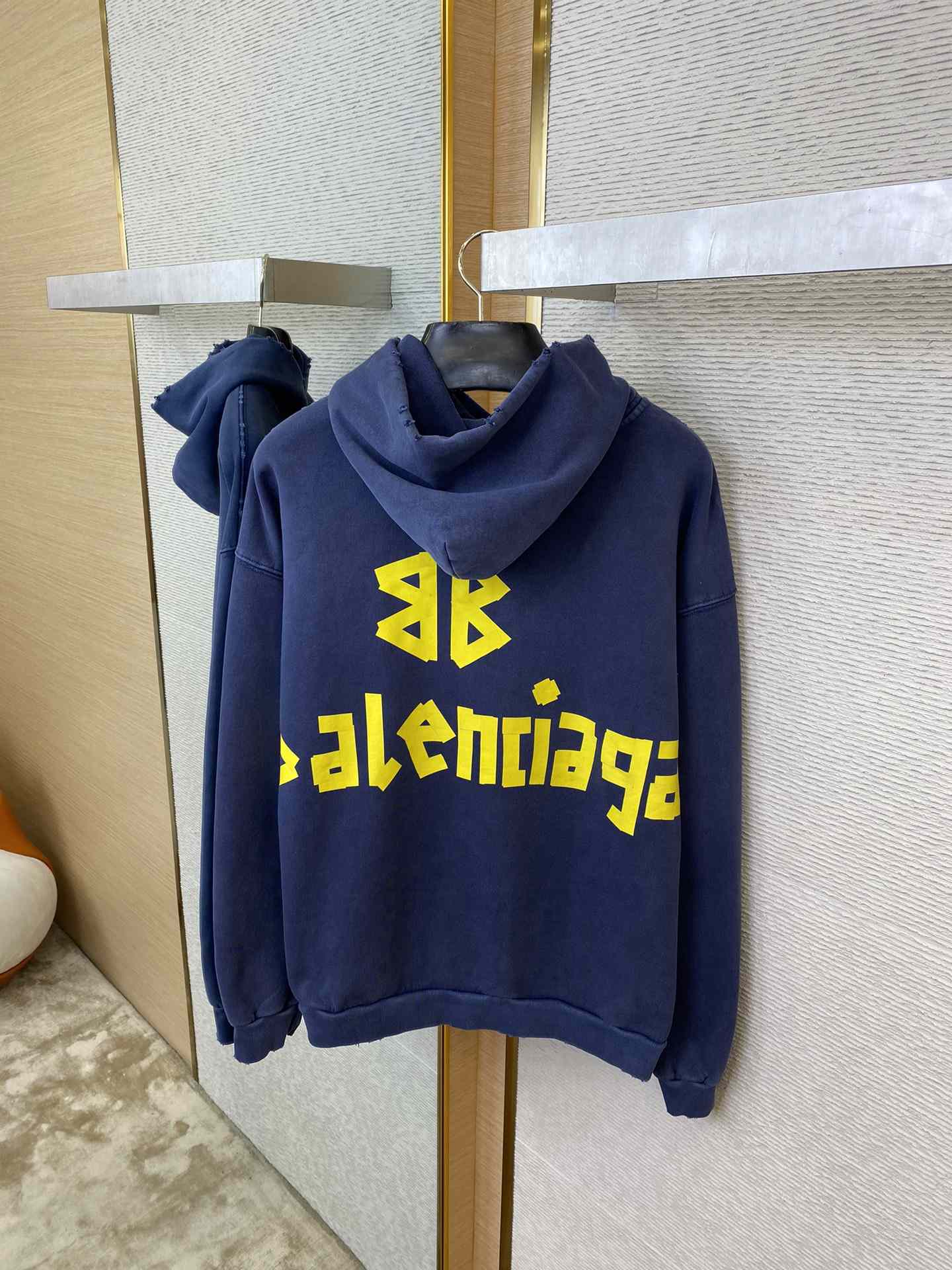 Balenciaga Faded Tape Type hoodie - PerfectKickZ