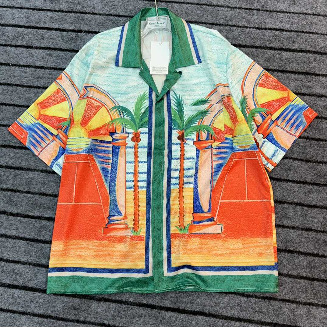 Casablanca Day Of Victory Linen Shirt  - PerfectKickZ
