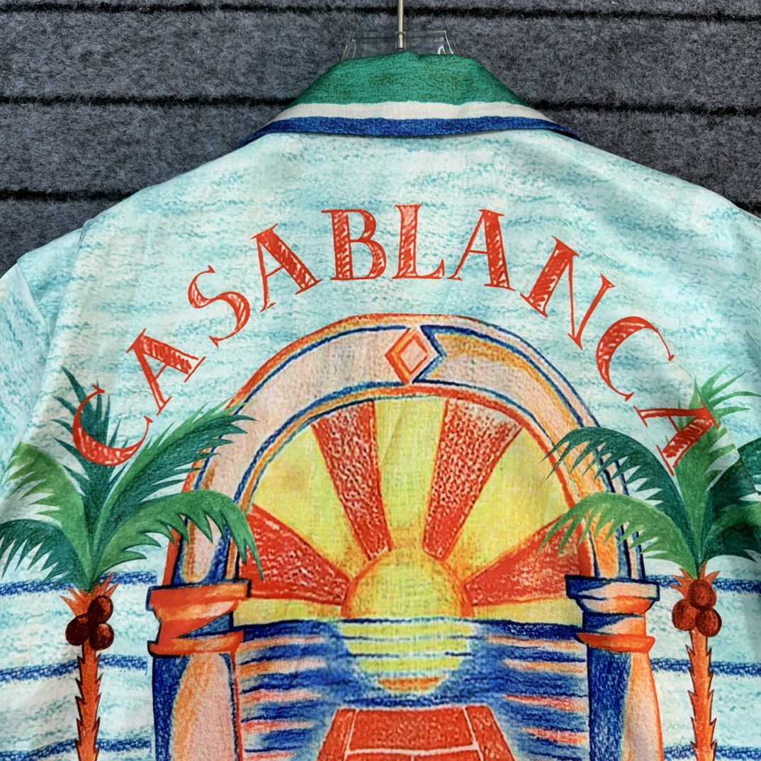 Casablanca Day Of Victory Linen Shirt  - PerfectKickZ