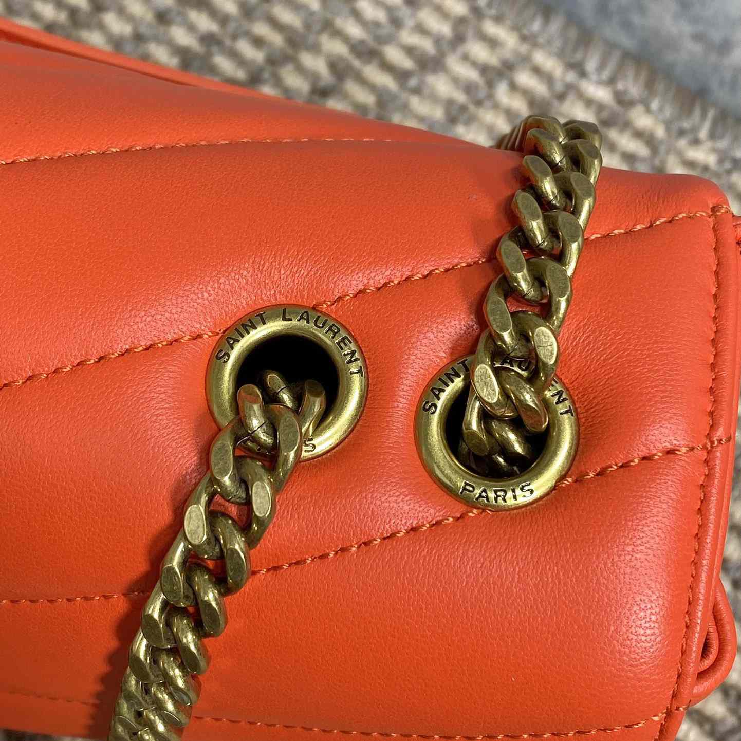 Saint Laurent Loulou Small In Matelasse Lambskin - PerfectKickZ