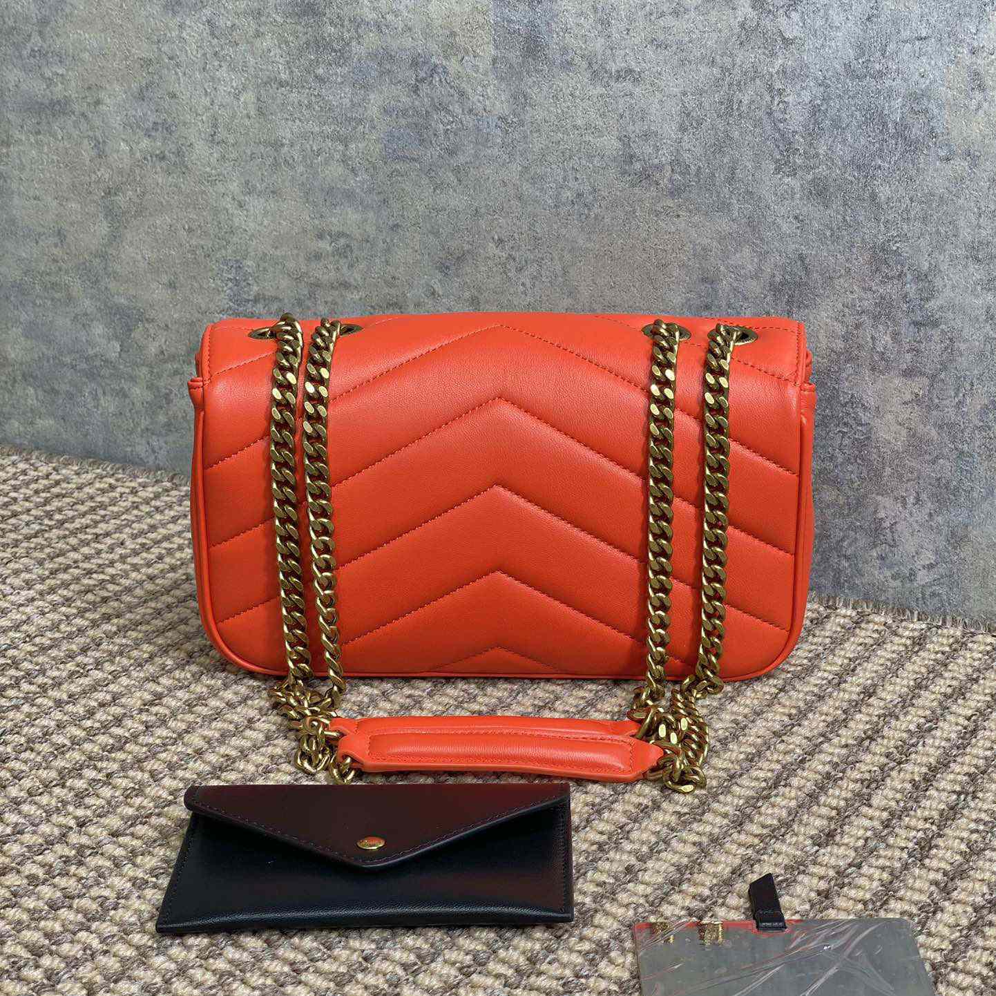 Saint Laurent Loulou Small In Matelasse Lambskin - PerfectKickZ