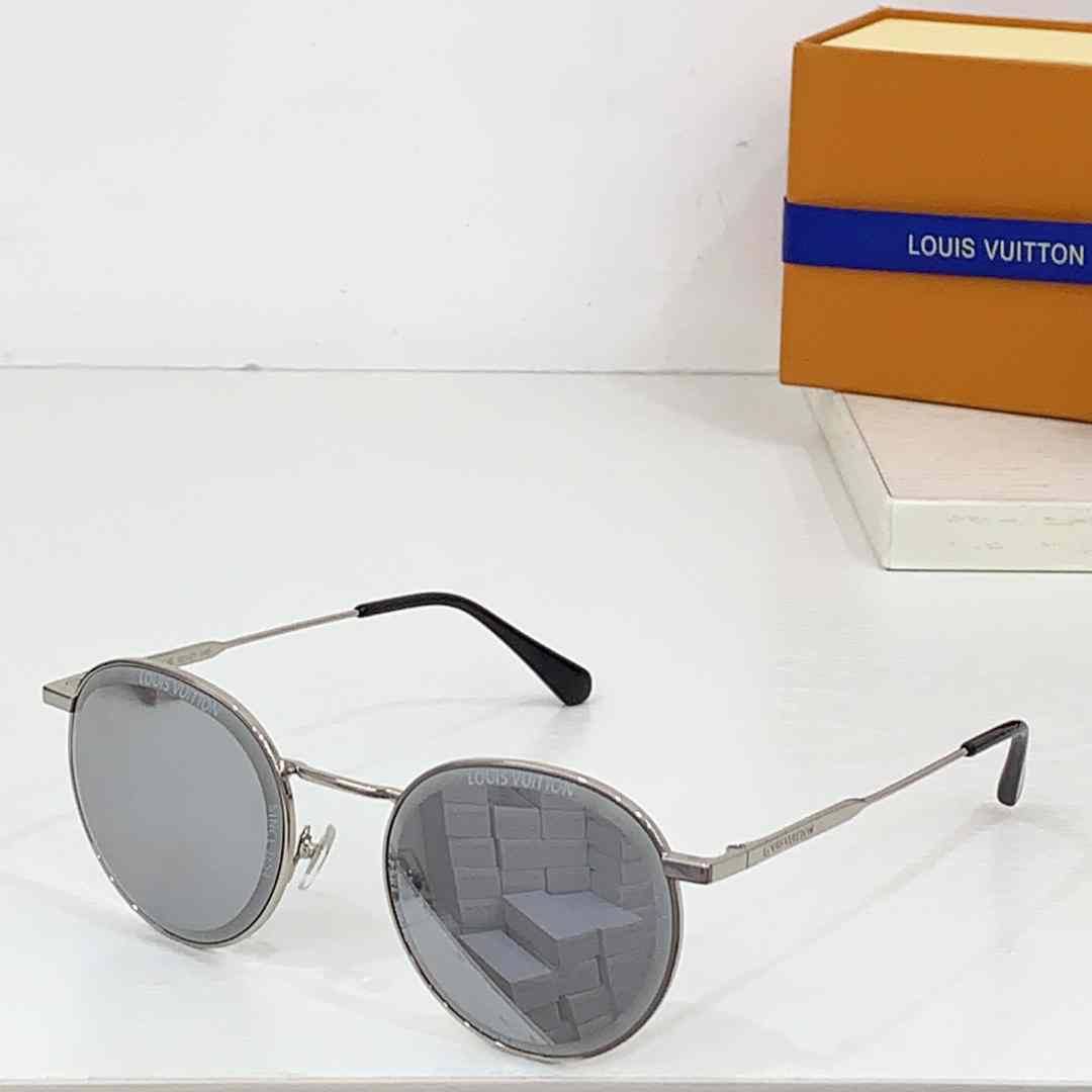 Louis Vuitton LV Super Vision Metal Round Sunglasses    Z2626U - PerfectKickZ