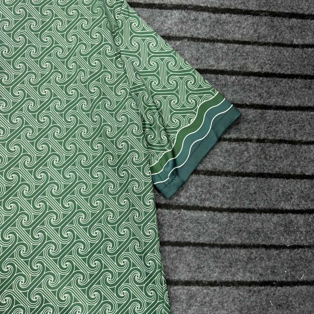 Casablanca Column-monogram Shirt  - PerfectKickZ