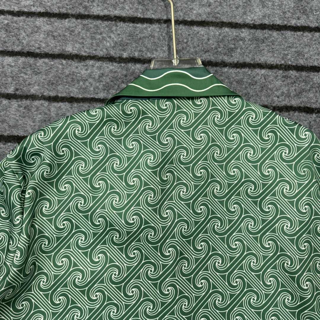 Casablanca Column-monogram Shirt  - PerfectKickZ