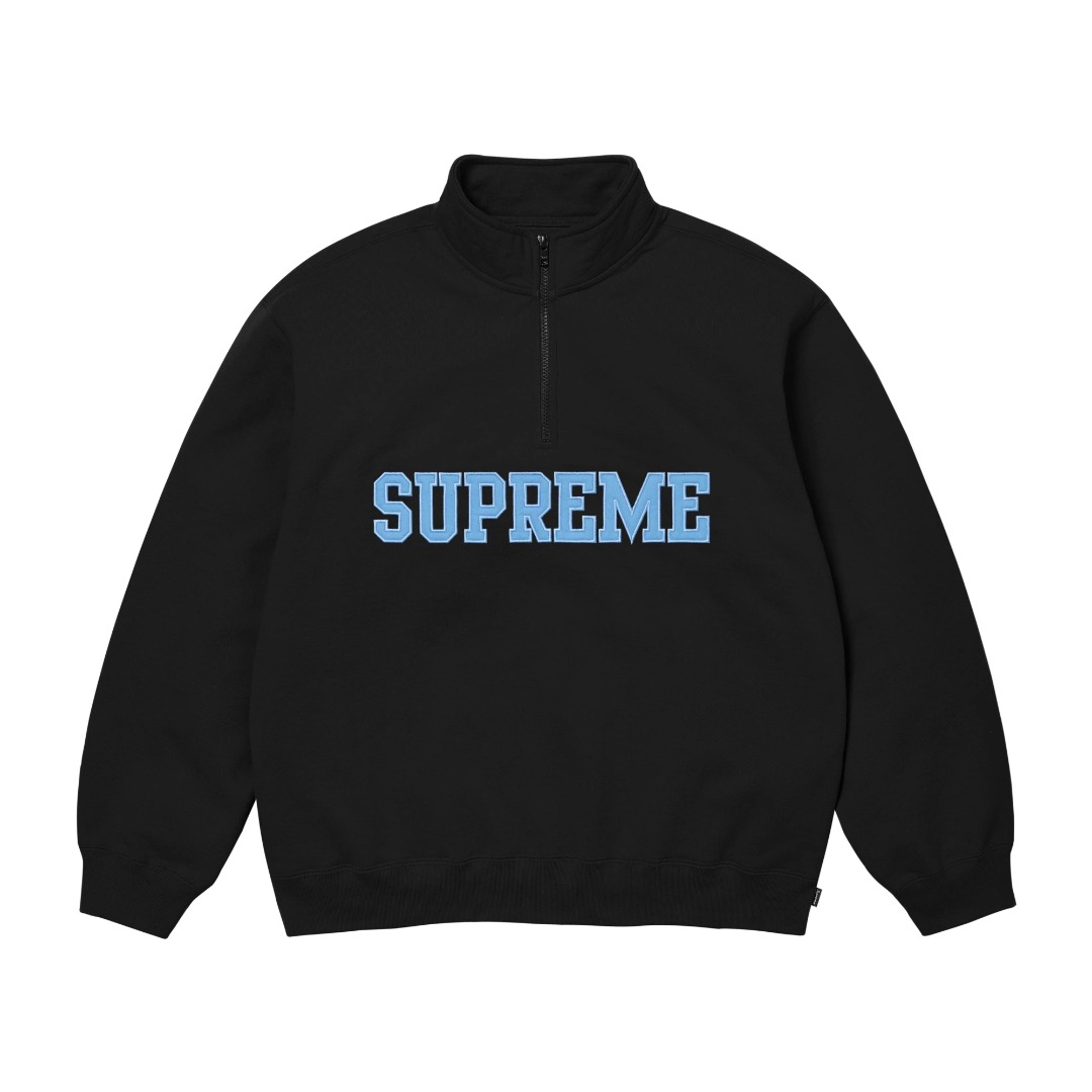 Supreme Collegiate Half Zip Pullover - PerfectKickZ