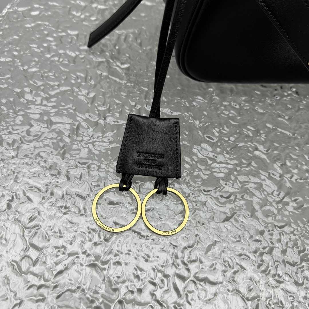 Balenciaga Bel Air Small Shoulder Bag In Black  - PerfectKickZ