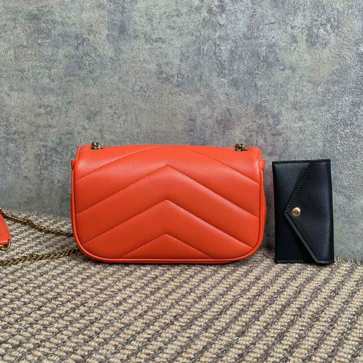 Saint Laurent Loulou Mini In Lambskin - PerfectKickZ