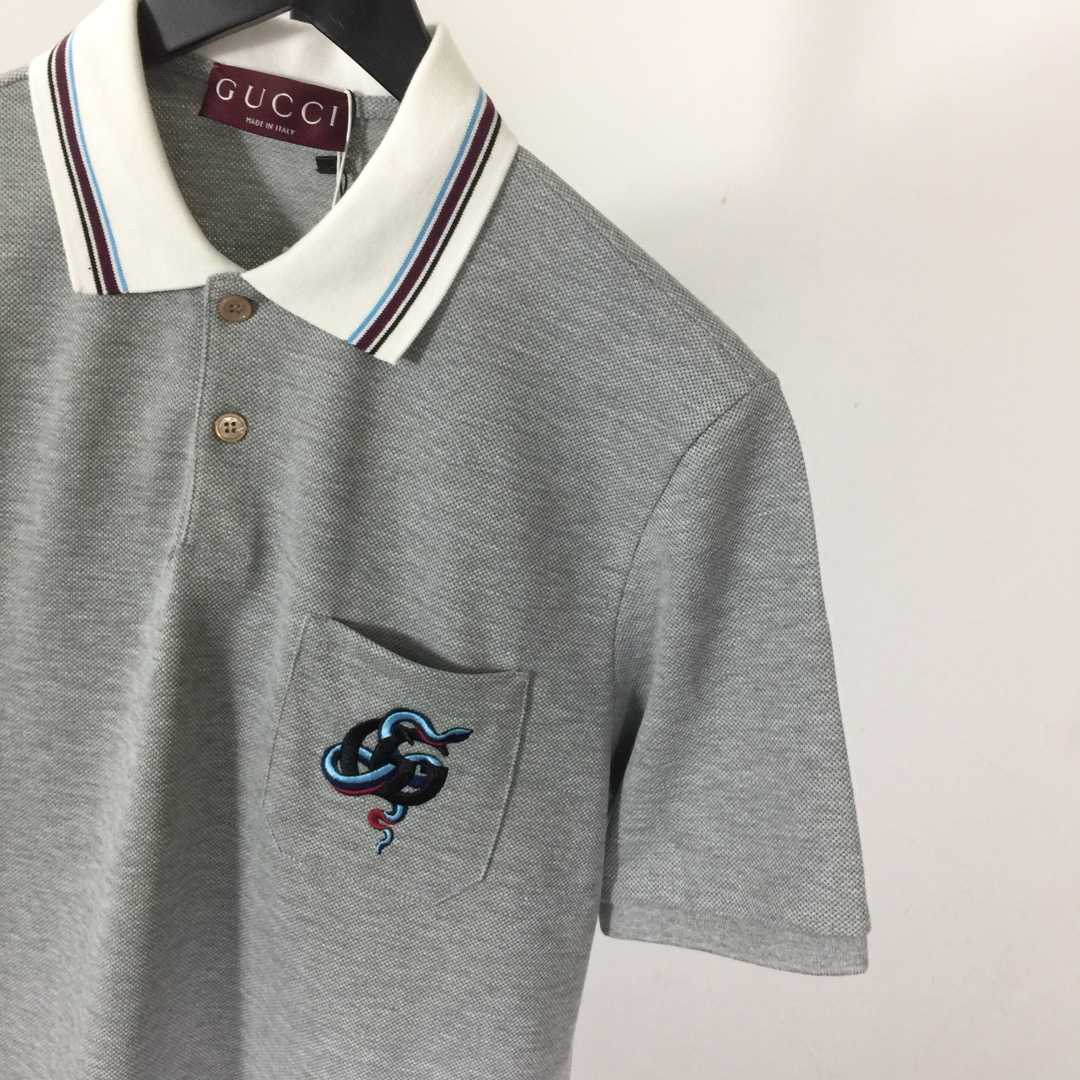 Gucci Cotton Polo Shirt  - PerfectKickZ