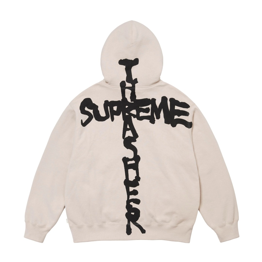 Supreme Thrasher® Zip Up Hooded Sweatshirt - PerfectKickZ