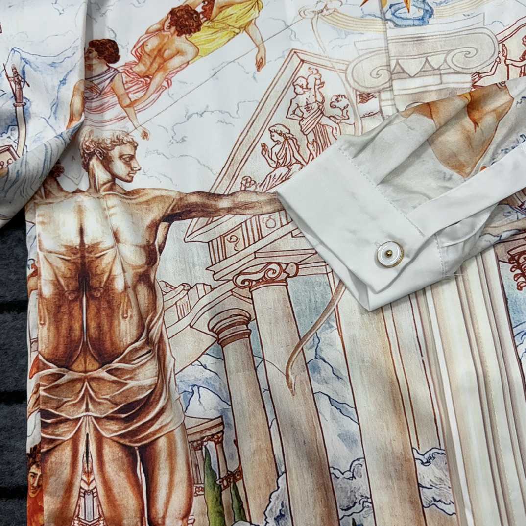 Casablanca Le Temple Du Savoir Shirt - PerfectKickZ