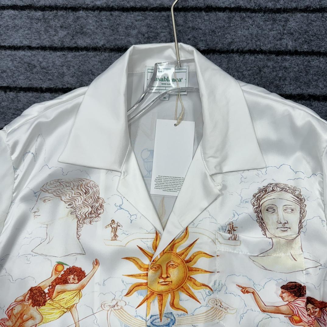 Casablanca Le Temple Du Savoir Shirt - PerfectKickZ