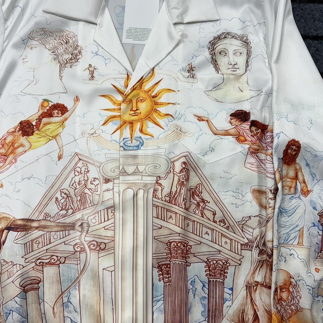 Casablanca Le Temple Du Savoir Shirt - PerfectKickZ