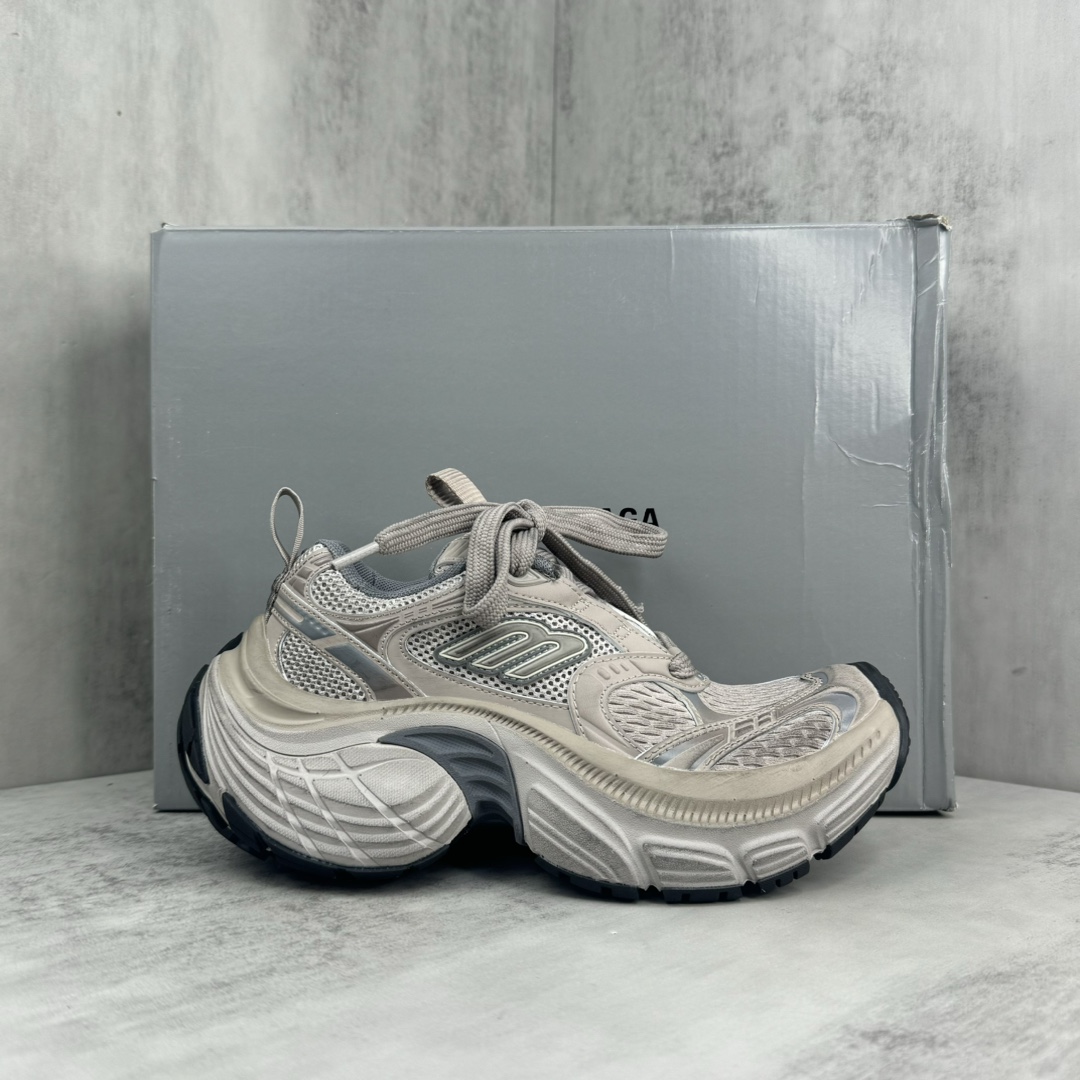 Balenciaga 6XL Sneaker In Taupe, Grey And Black - PerfectKickZ